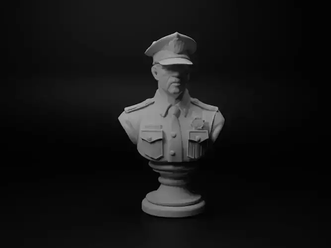 Police Officer Bust Chess