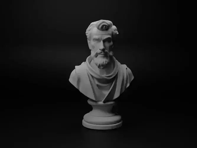 Priest Bust Chess