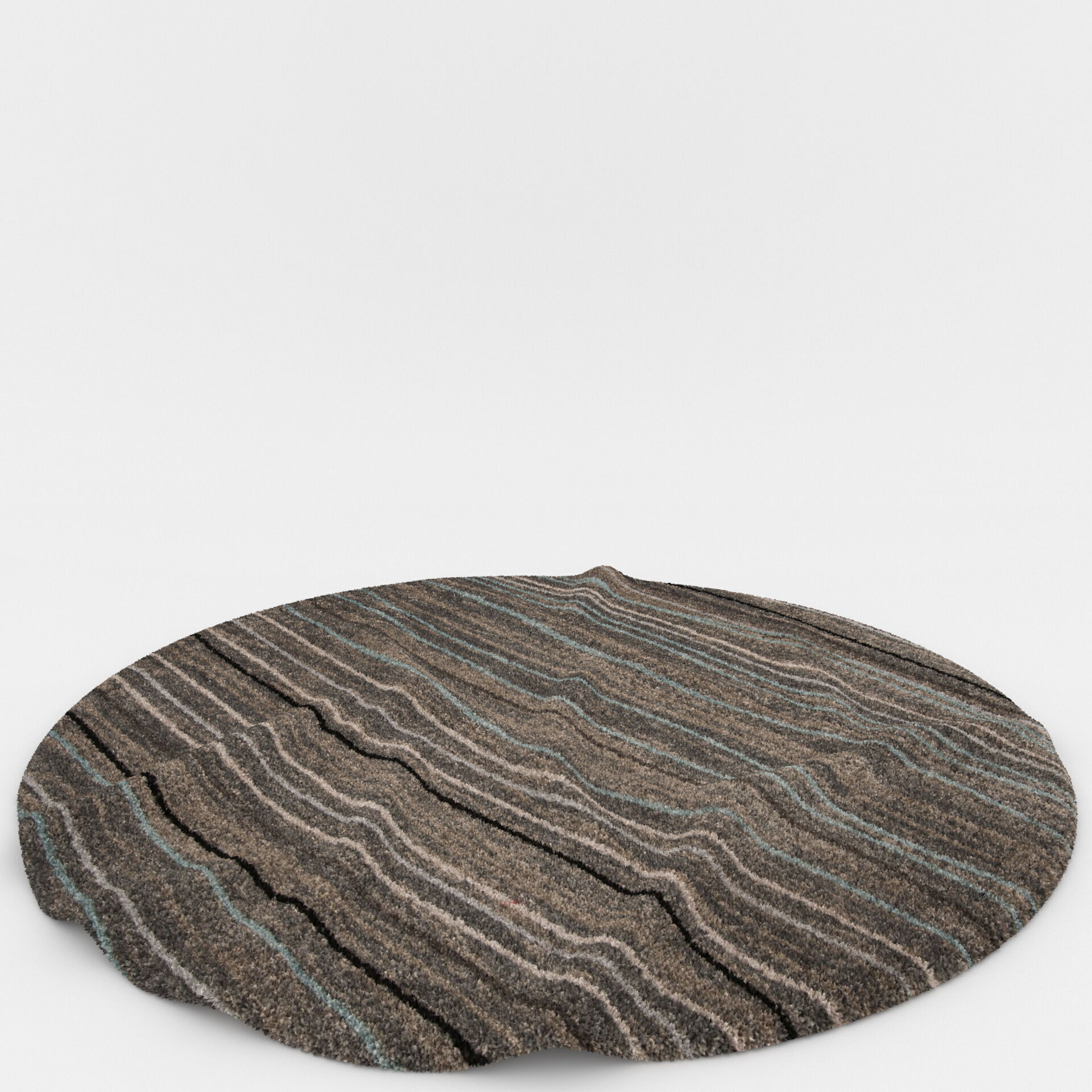 Rugs No 1017 Low-poly 3D model_6