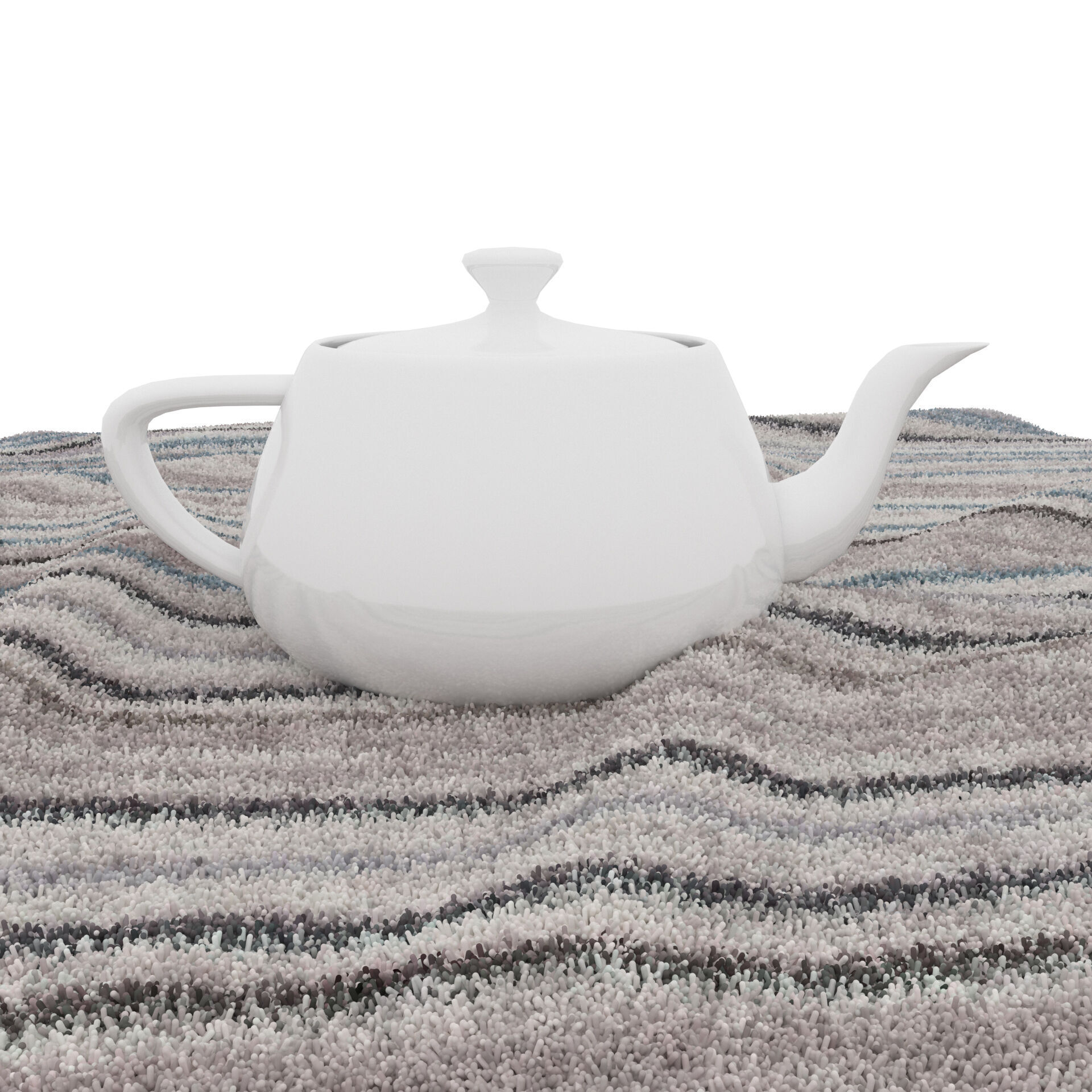 Rugs No 1017 Low-poly 3D model_8