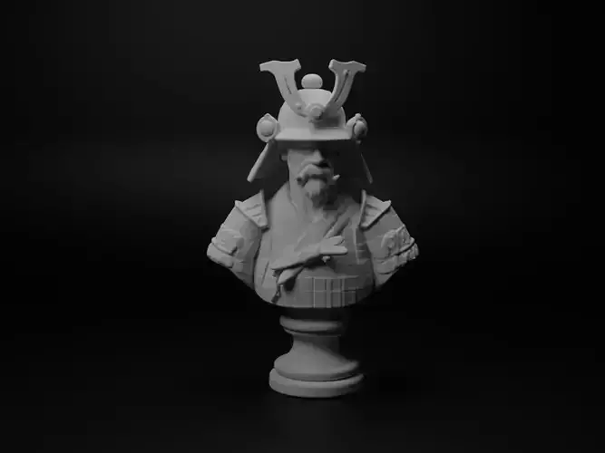 Samurai Bust Chess