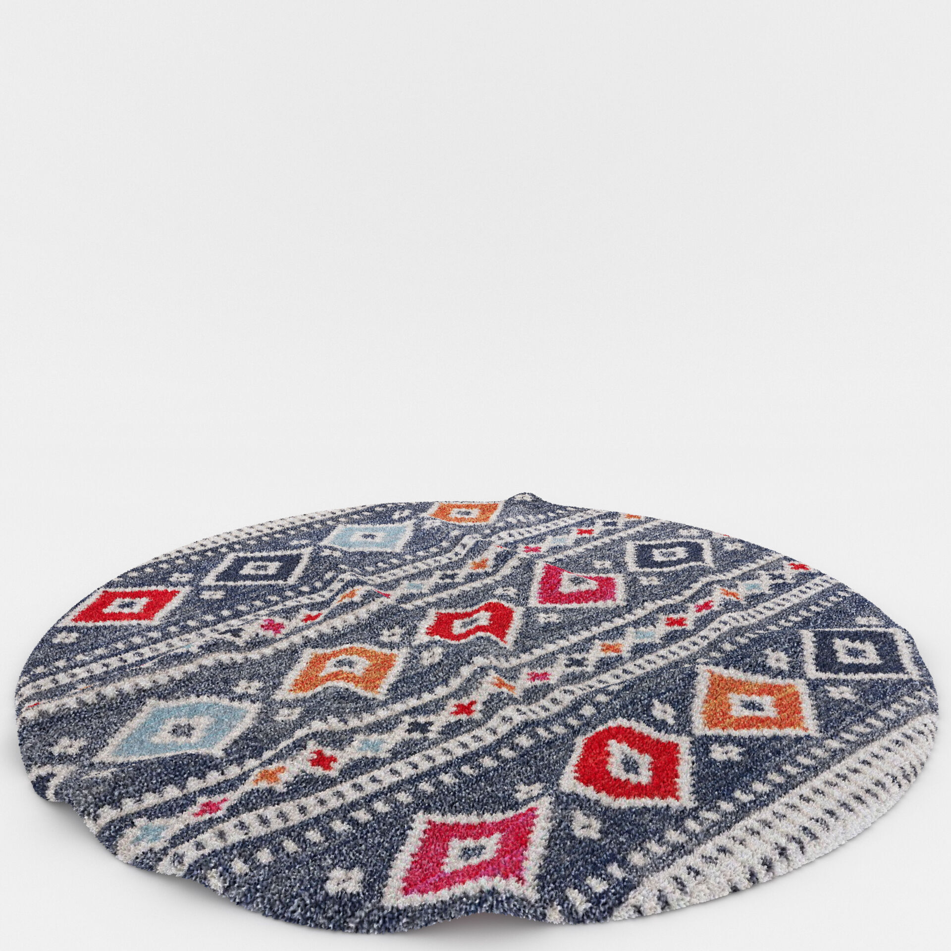 Rugs No 1018 Low-poly 3D model_6