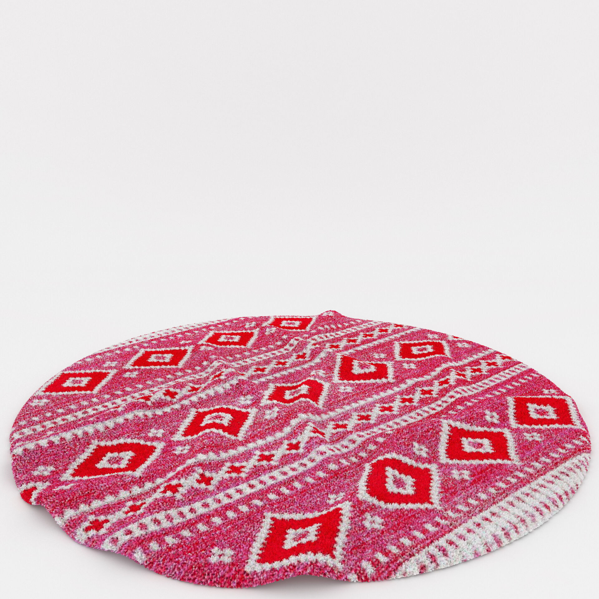 Rugs No 1018 Low-poly 3D model_7