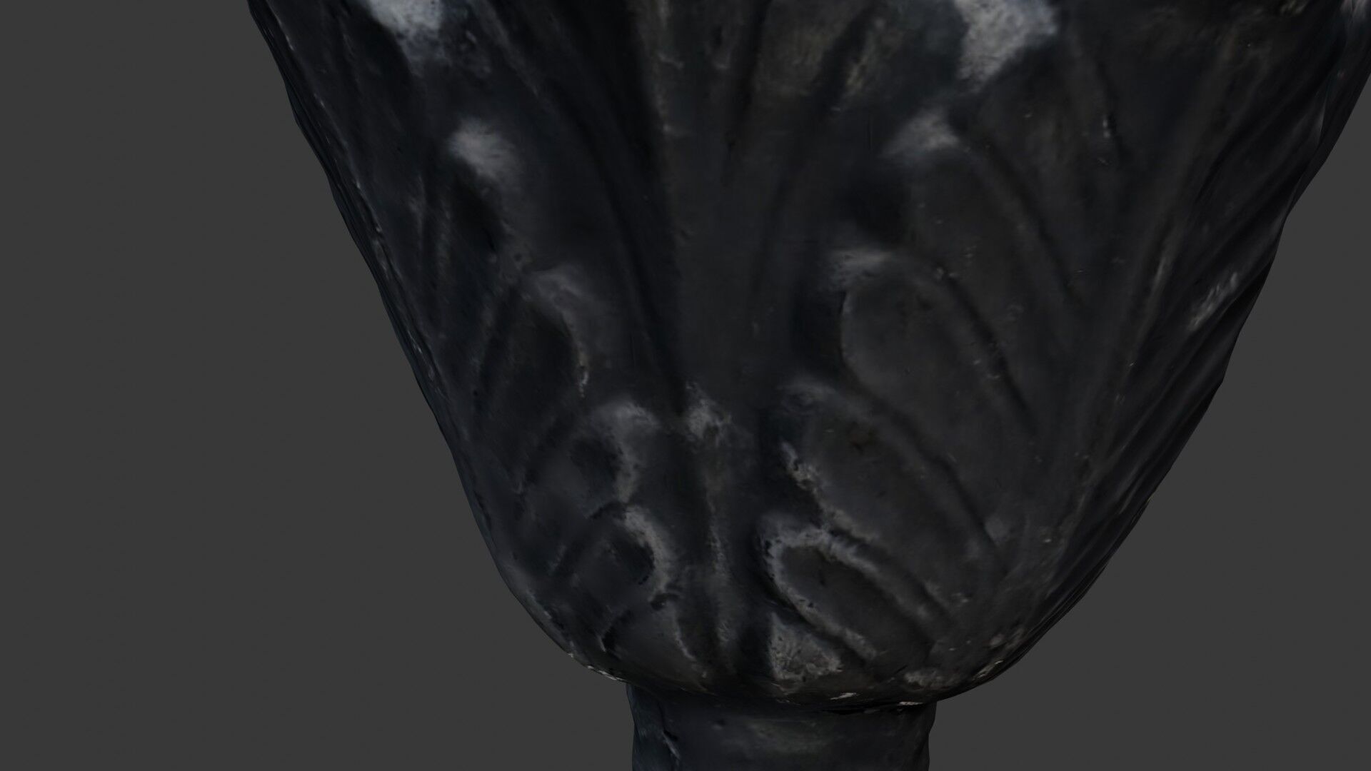 Antique Decorative Vase 3D Scan Low-poly 3D model_3