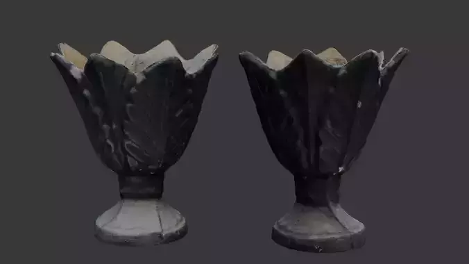 Antique Decorative Vase 3D Scan