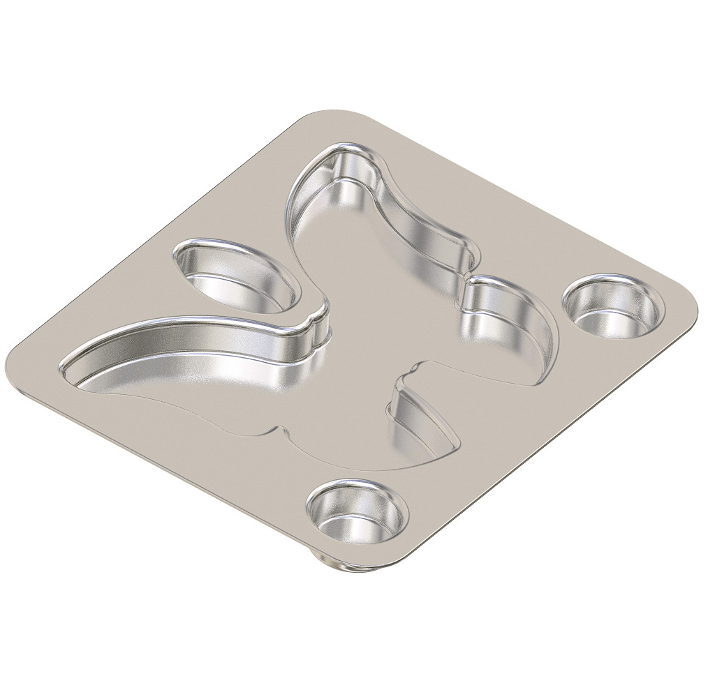 Premium Butterfly Plate 3D print model_1