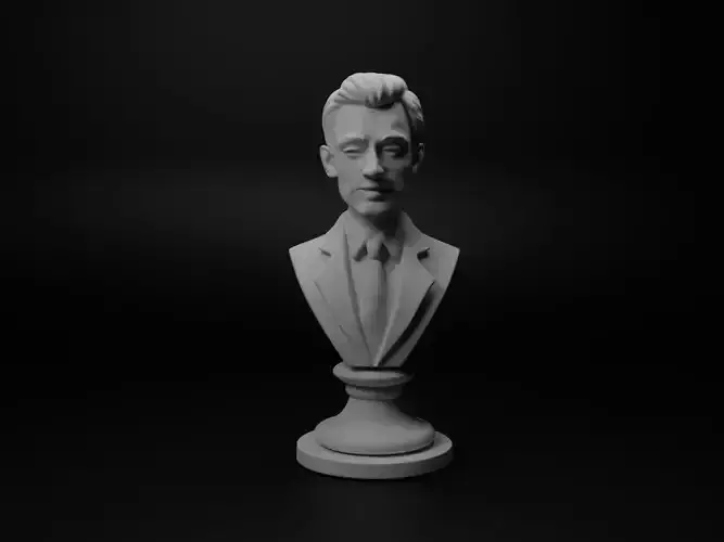 TV Presenter Bust Chess