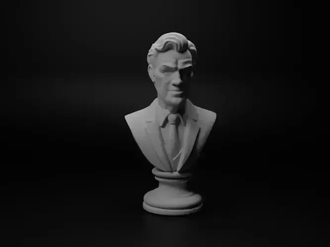 TV Presenter Bust Chess