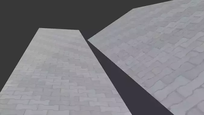 Paving Stone Road 3D Scan