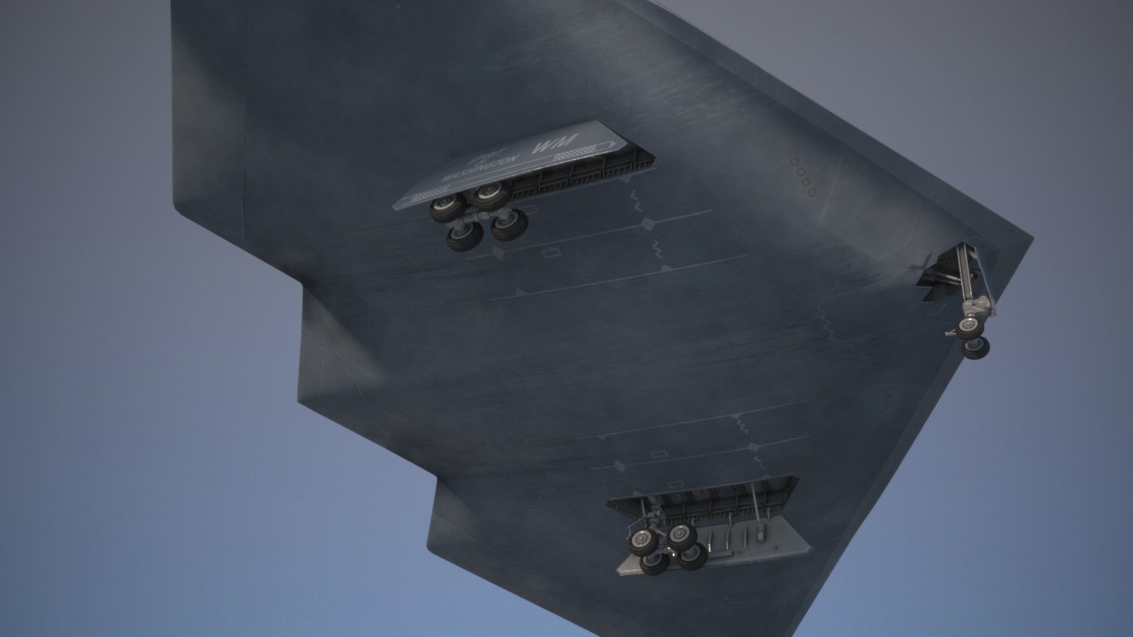 B2 Spirit Bomber 3D model_3