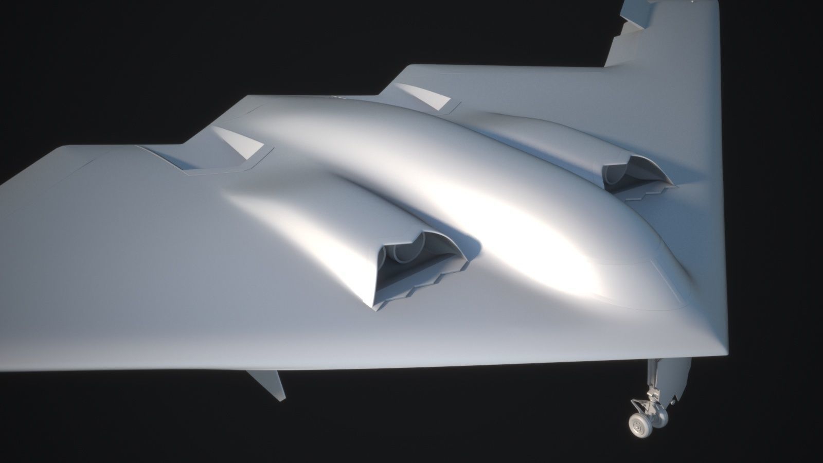B2 Spirit Bomber 3D model_14