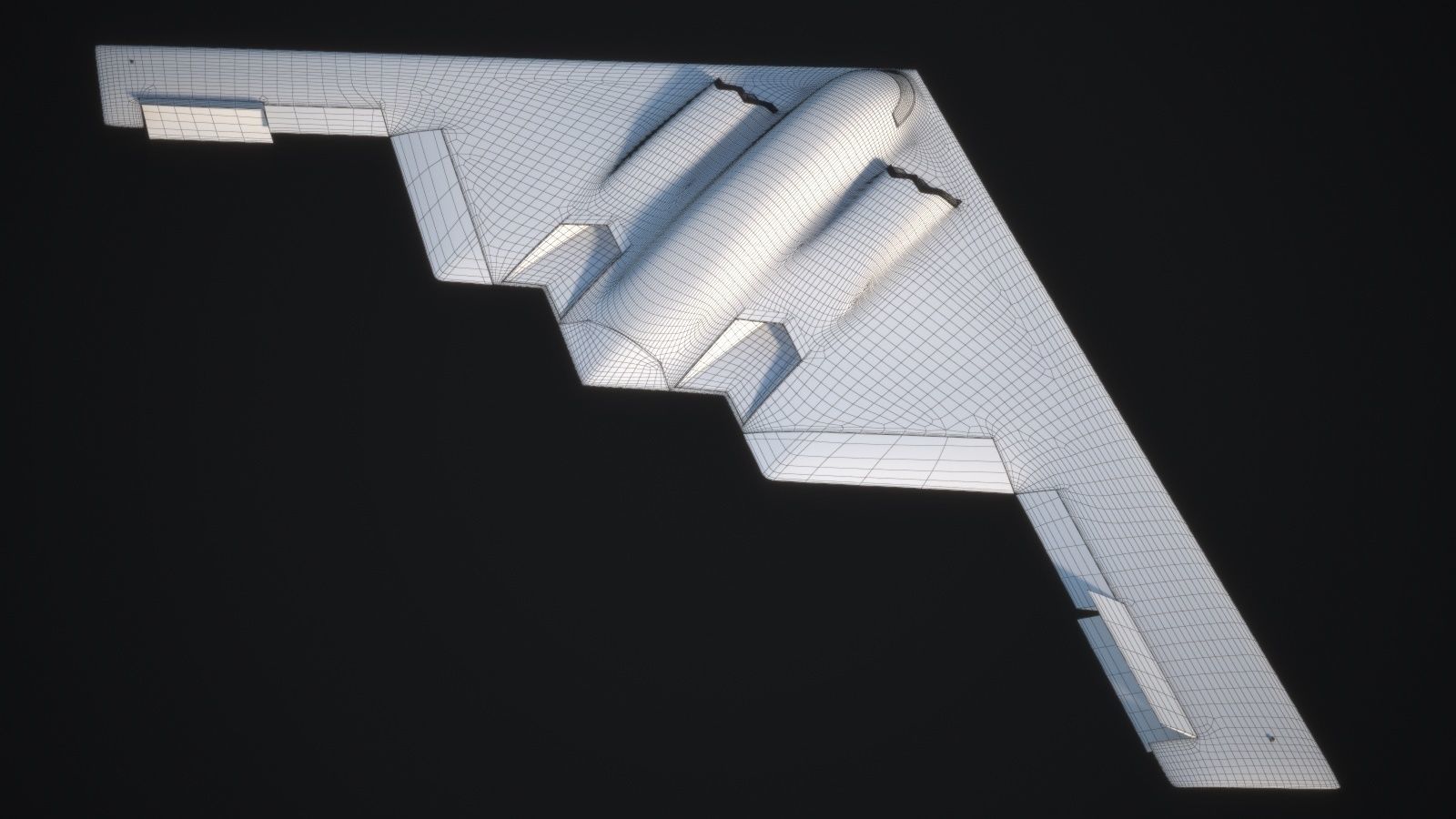 B2 Spirit Bomber 3D model_19