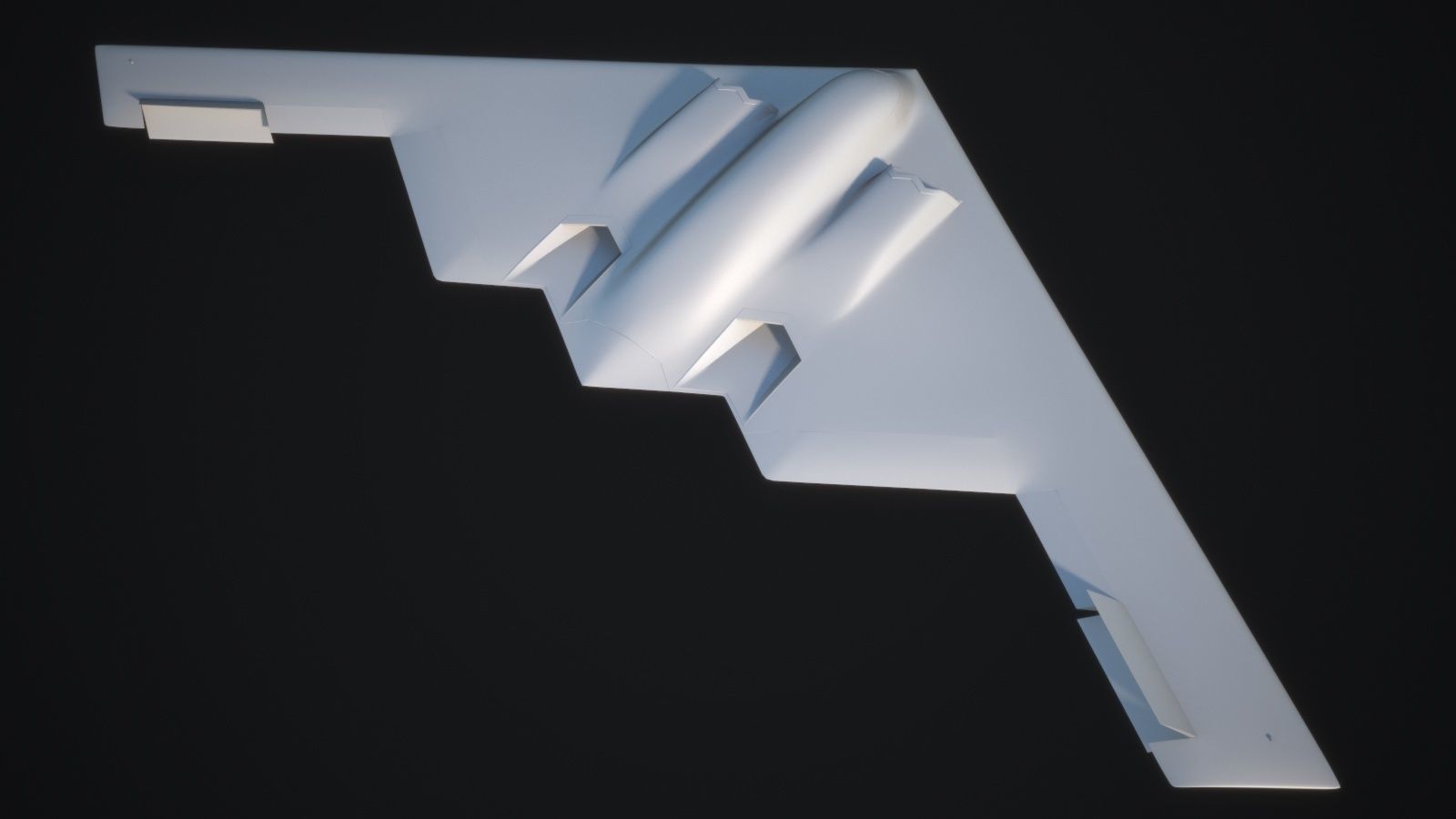 B2 Spirit Bomber 3D model_13