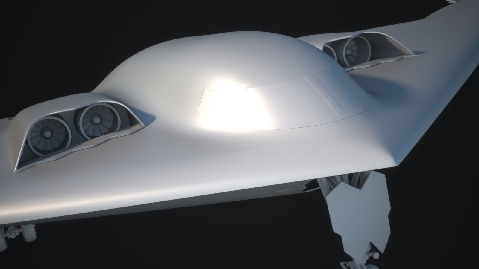 B2 Spirit Bomber 3D model_17