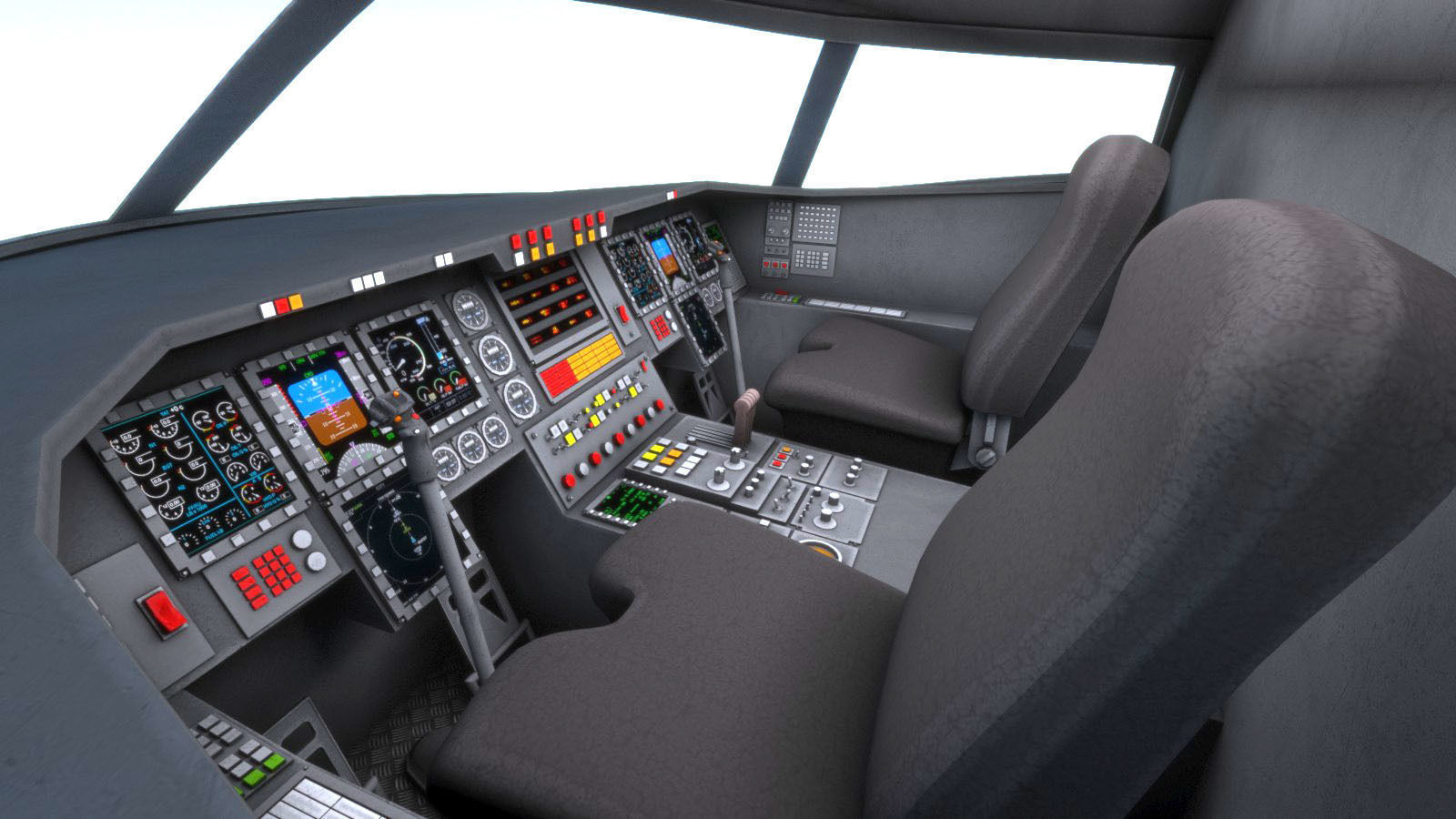 B2 Spirit Bomber 3D model_15