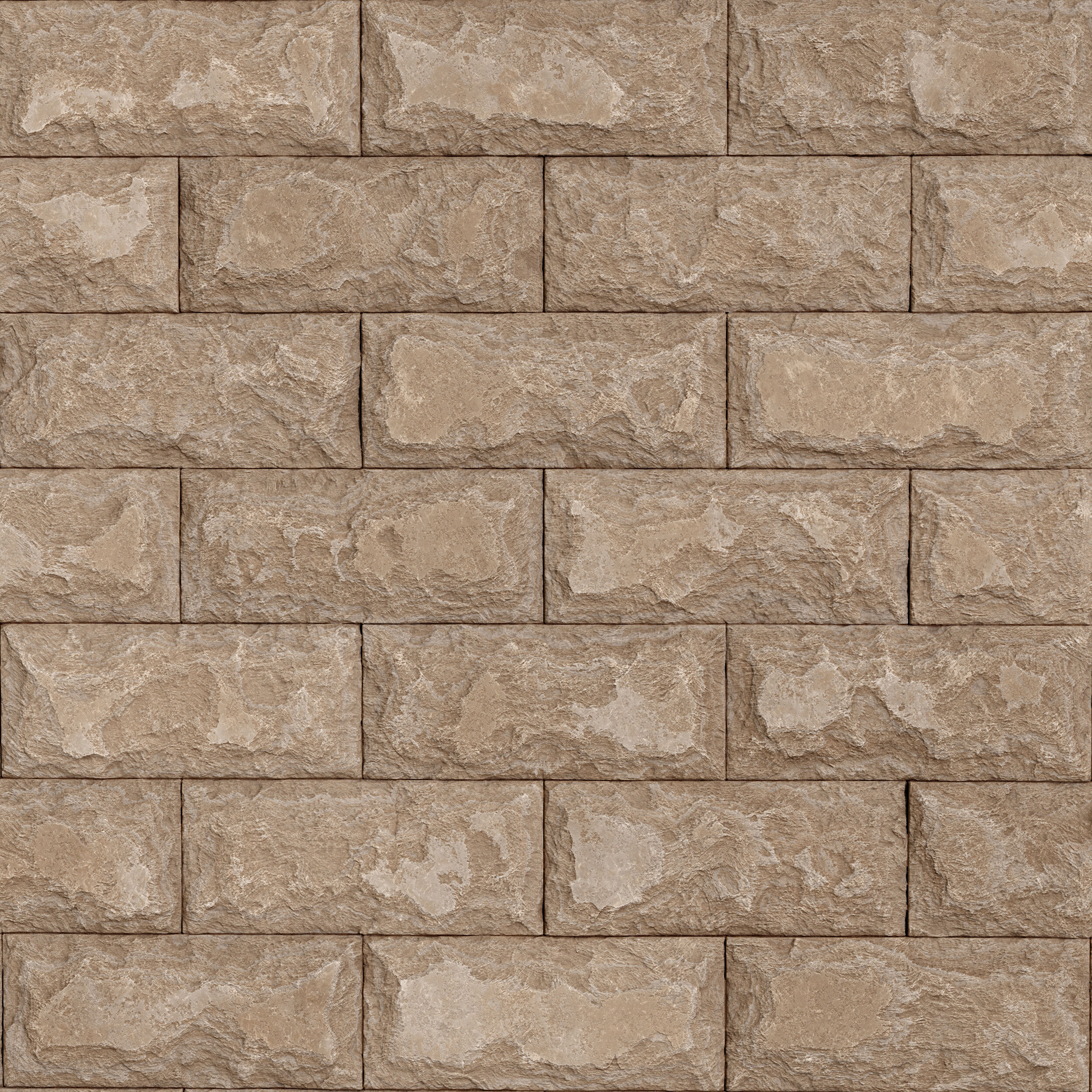 Brick Rockface 02 - Seamless Texture_1