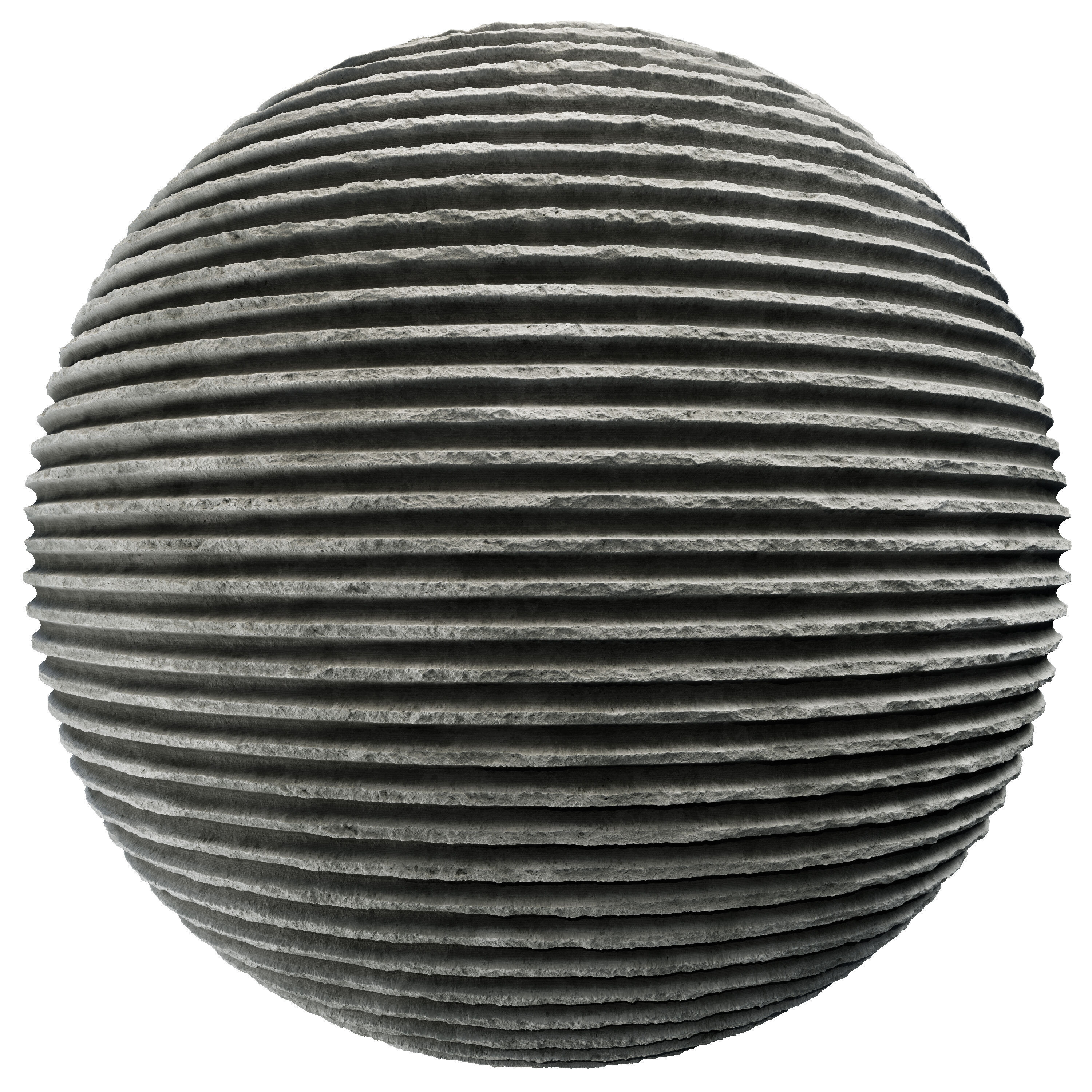 Ribbed Concrete wall 02- Seamless Texture_2