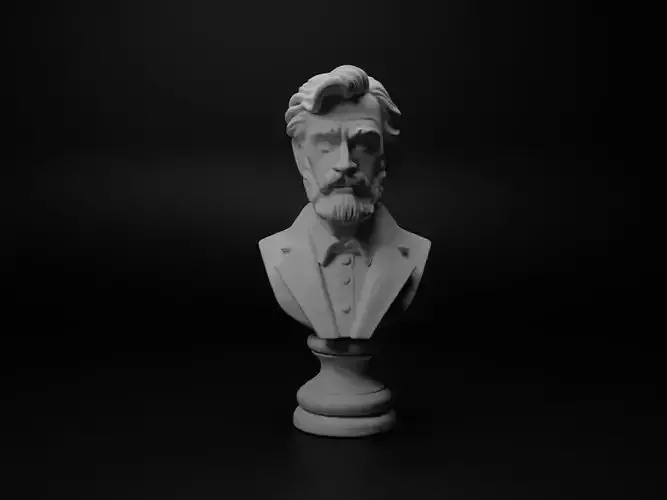 Theater Actor Bust Chess