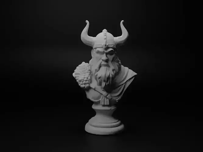 Viking Bust Chess
