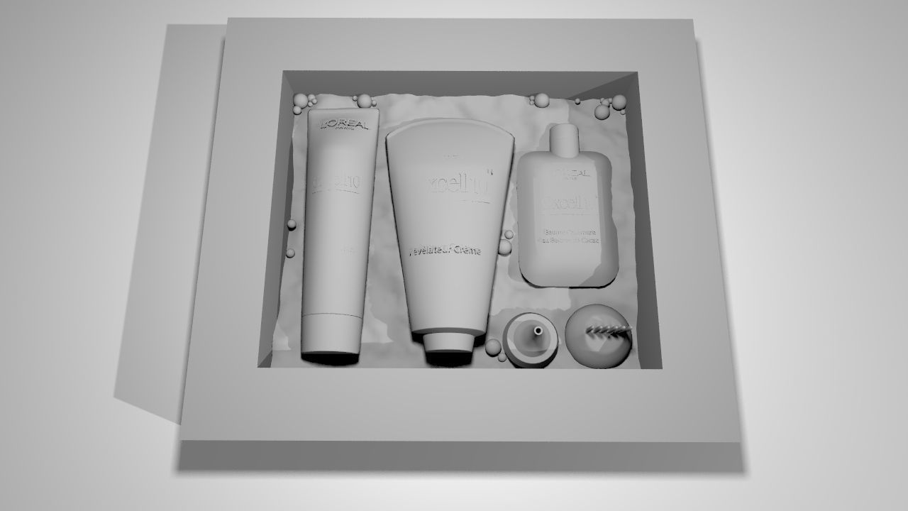 LOreal Excell 10 hair color 3D model_3