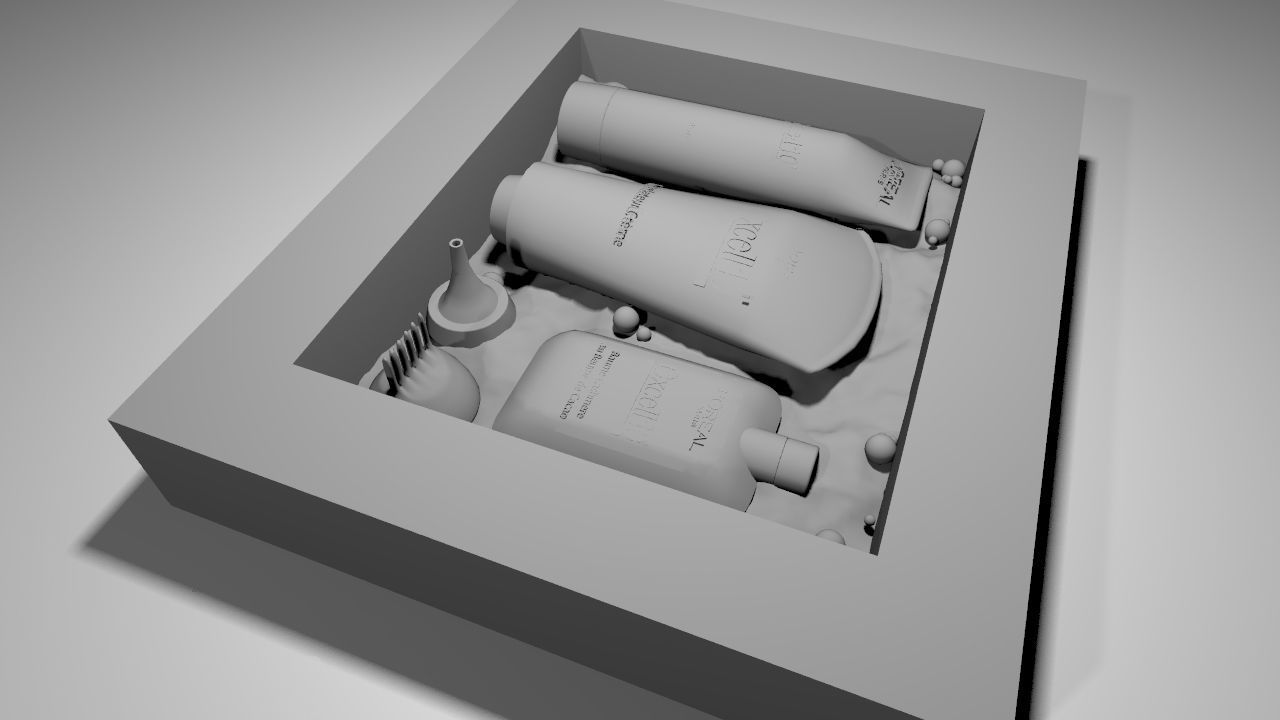 LOreal Excell 10 hair color 3D model_2