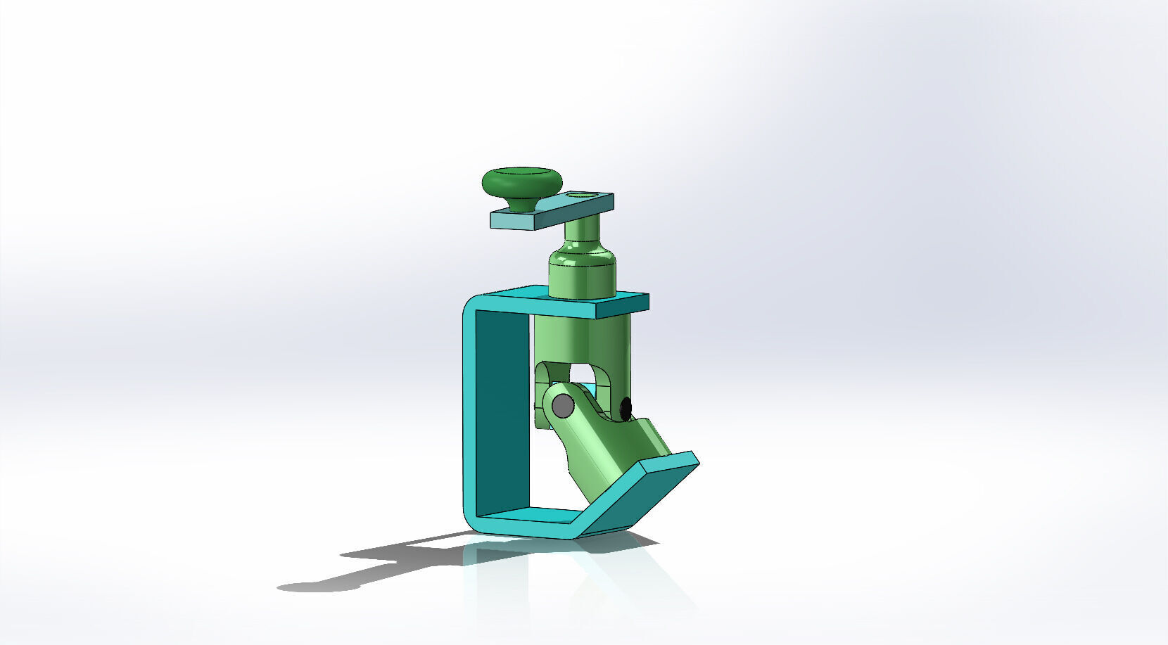 Universal joint 3D model_3