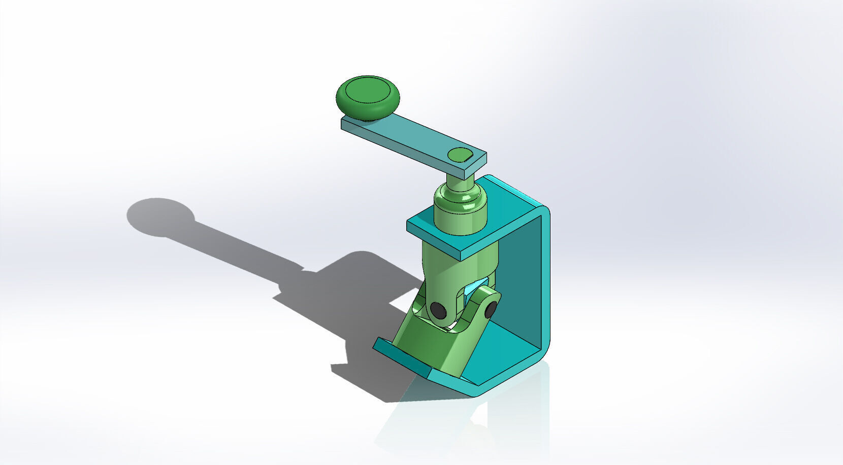 Universal joint 3D model_1