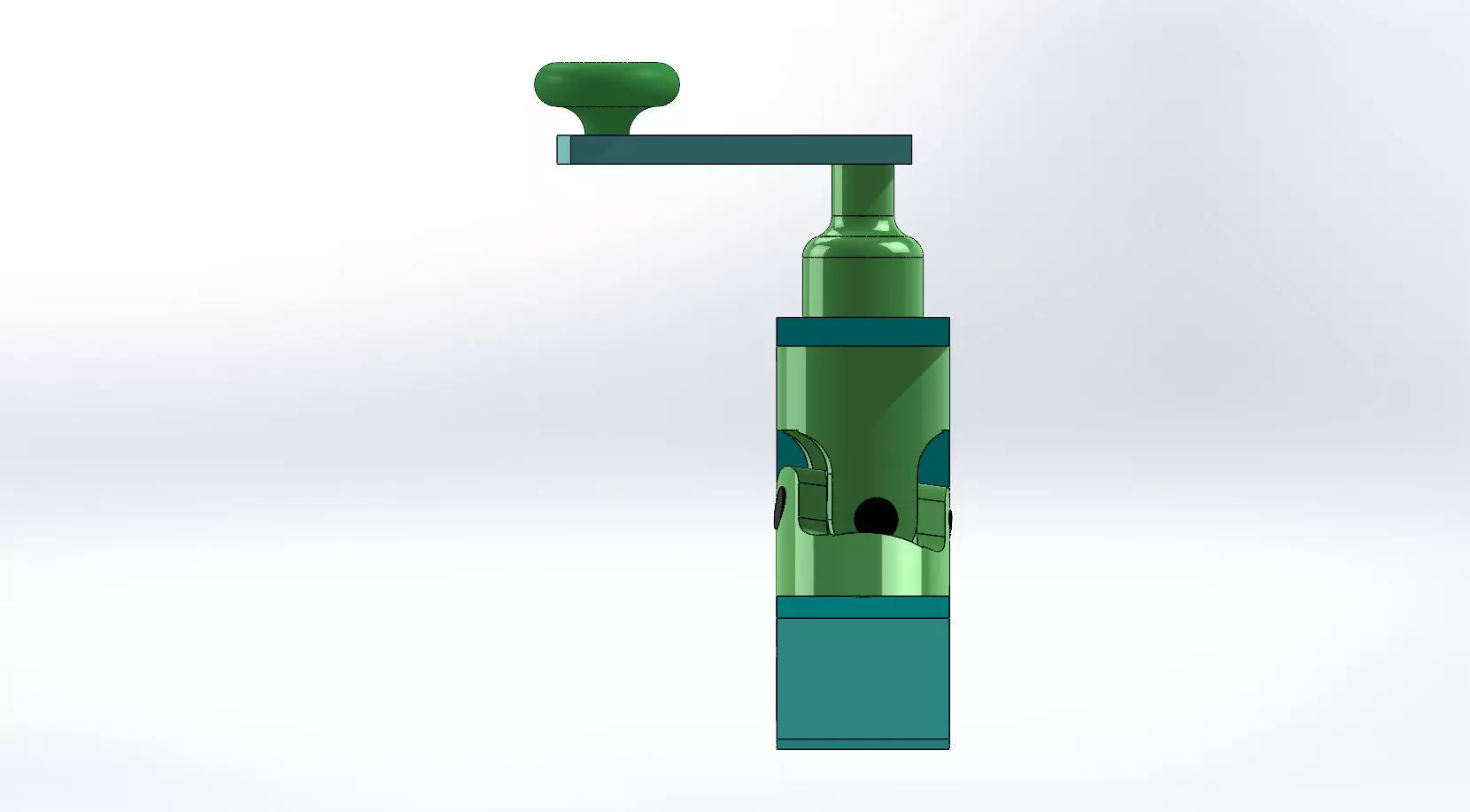 Universal joint 3D model_0