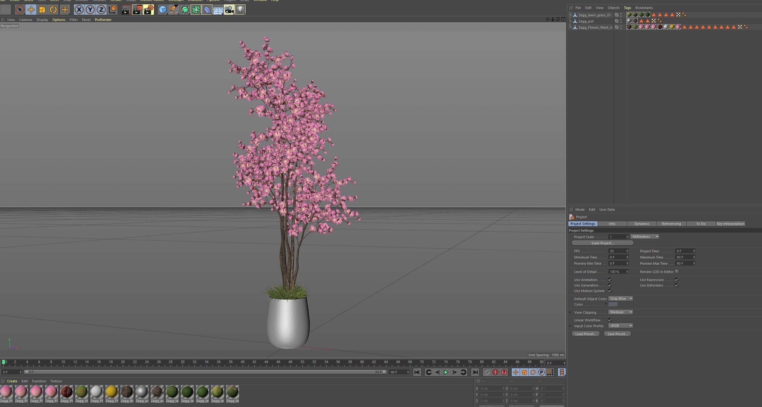 Plants collection 1200 3D model_7