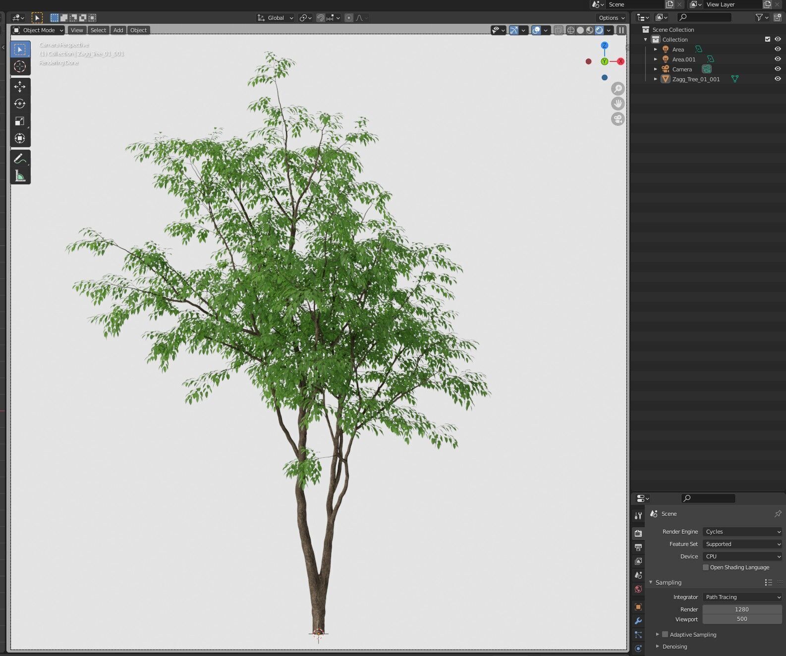 Tree 01 3D model_6