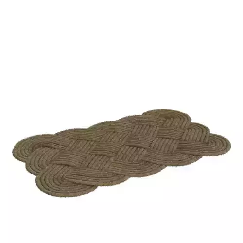 Pinckney Lovers Knot IndoorOutdoor Door Mat