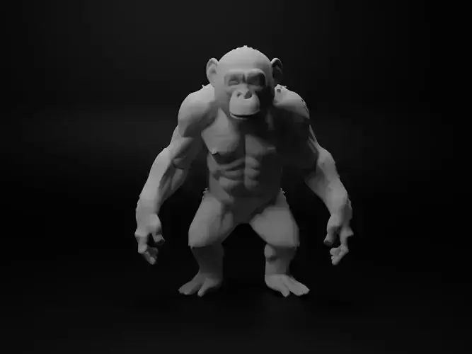 chimpanzee hybrid figure