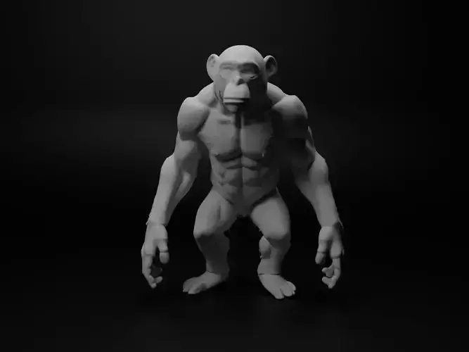 chimpanzee hybrid figure
