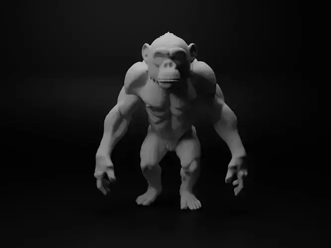 chimpanzee hybrid figure