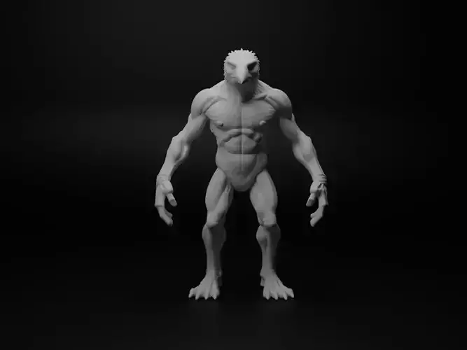 crow hybrid figure