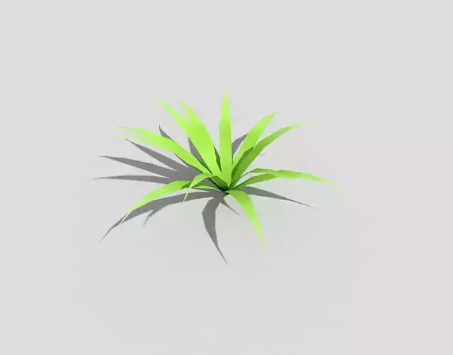 Low poly Plant