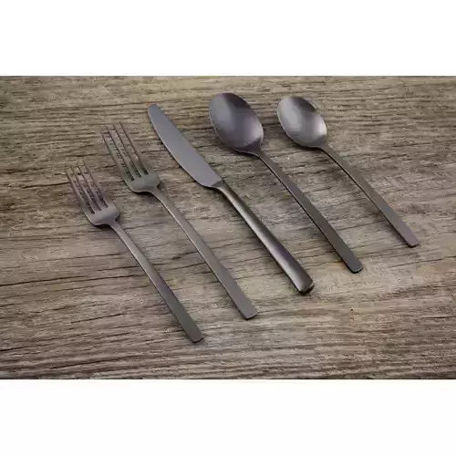 Beacon Flatware Set - 2 Colour 3D model
