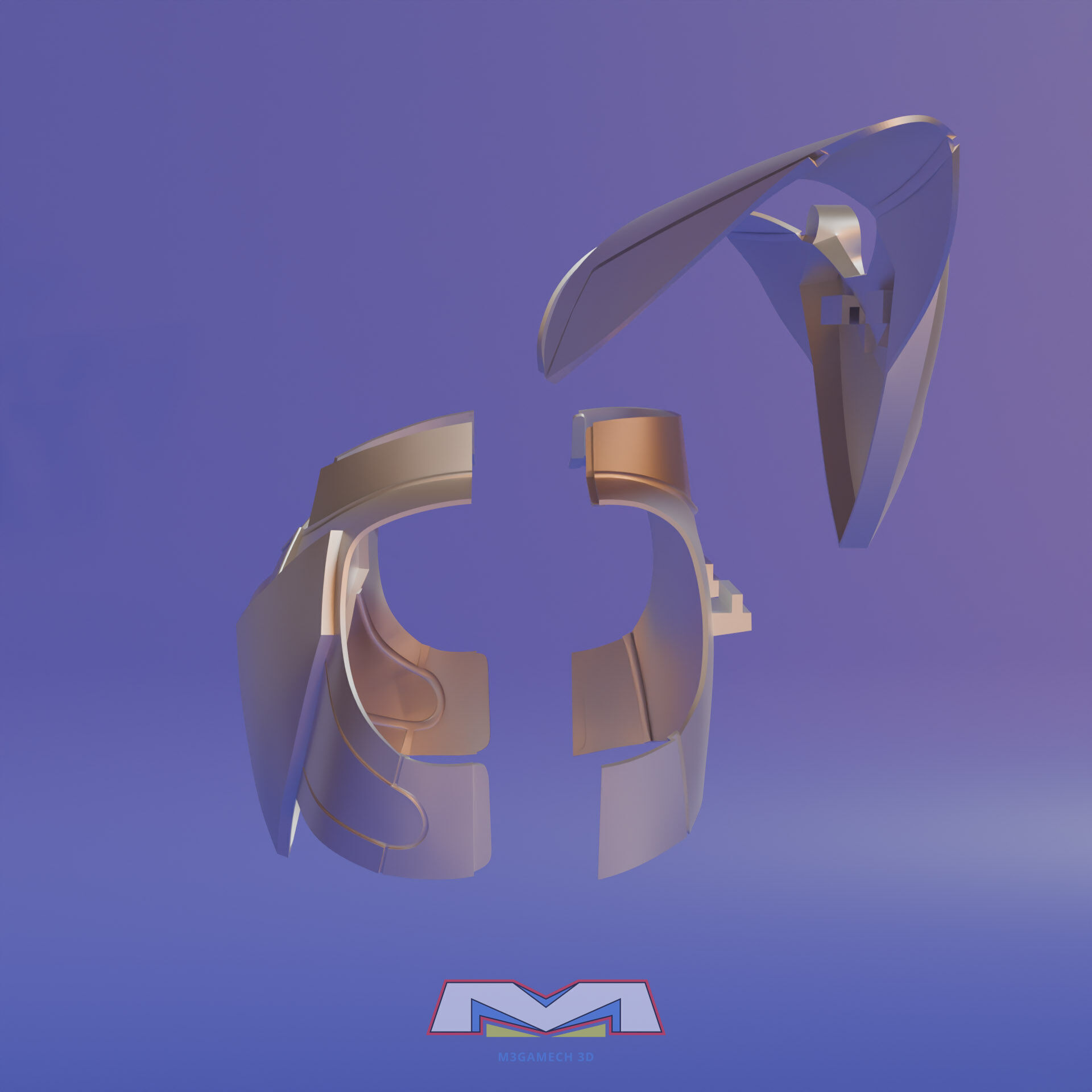 Saint Seiya Pegasus V5 Manga V3 Anime without Helmet 3D print model_4