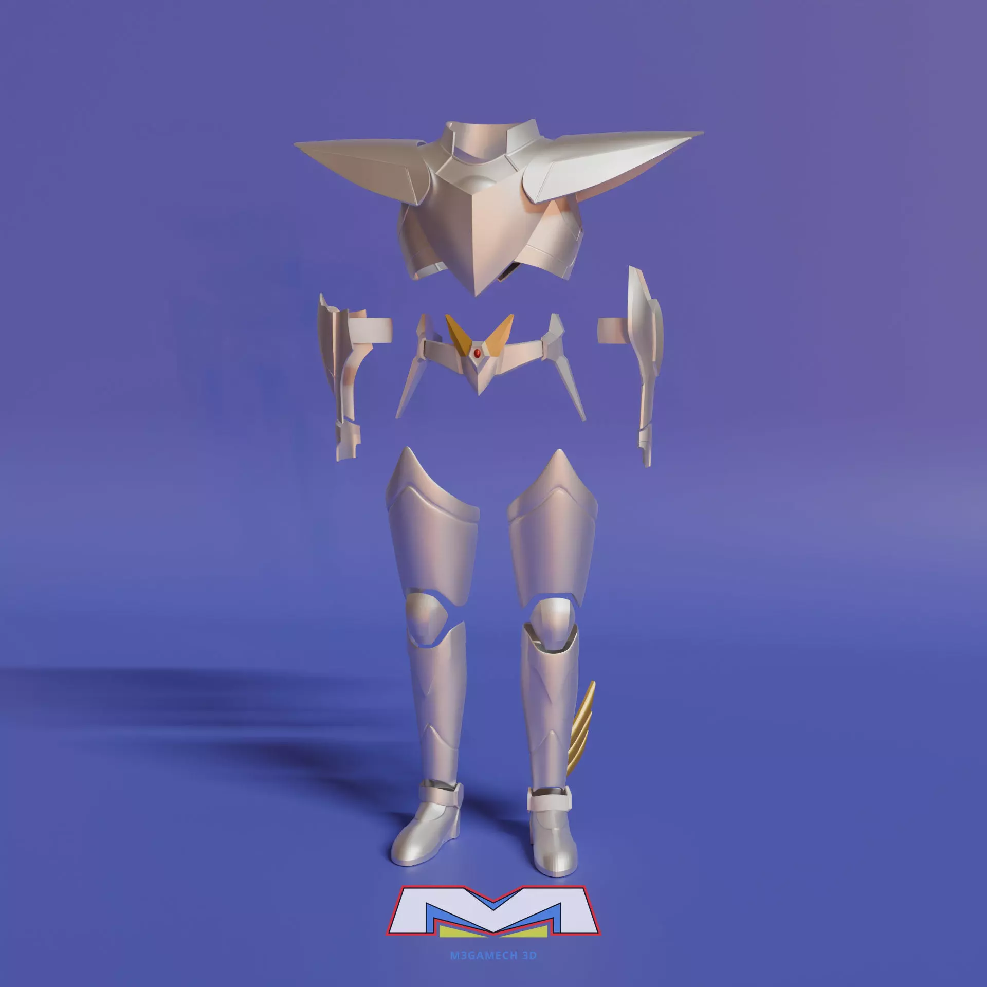 Saint Seiya Pegasus V5 Manga V3 Anime without Helmet 3D print model_0