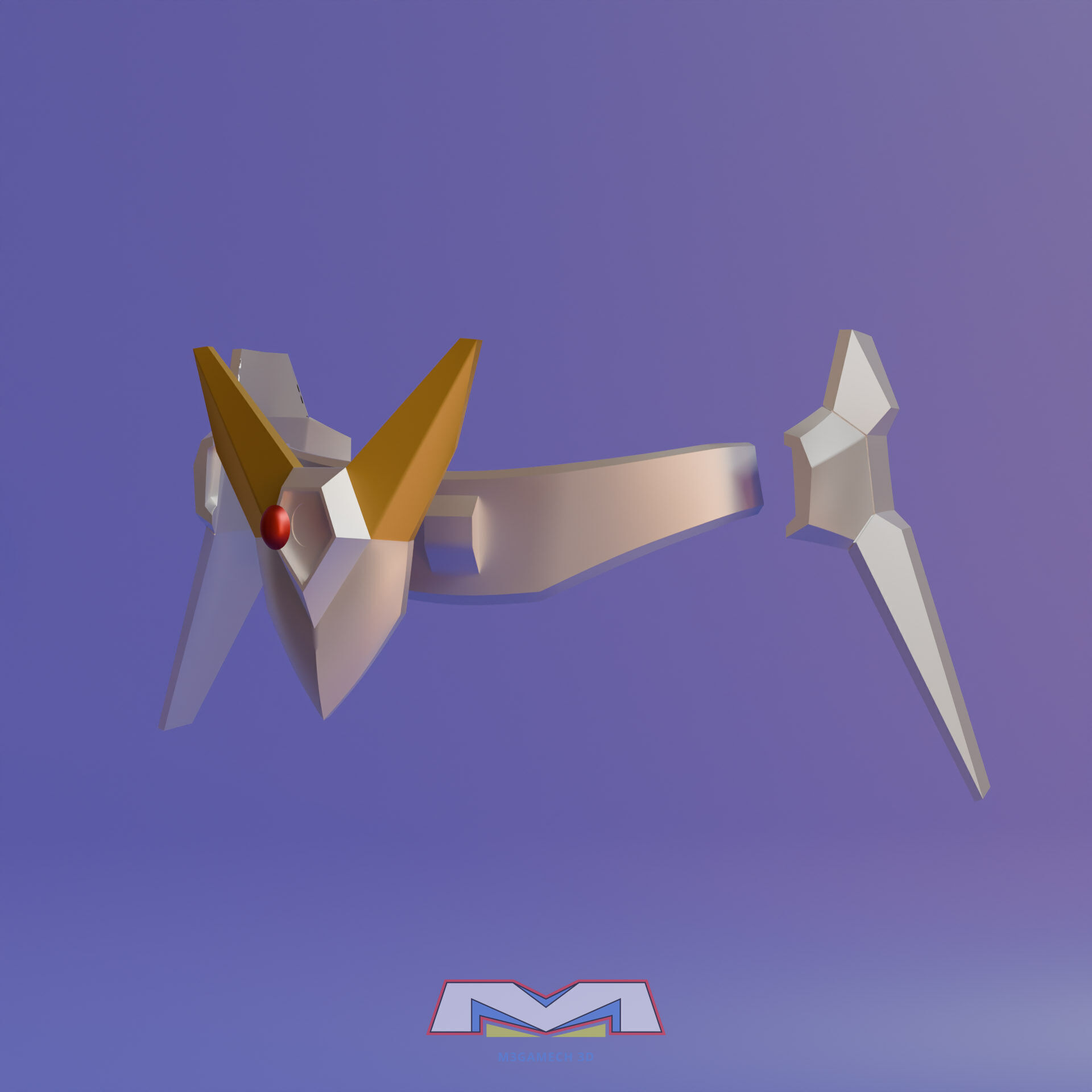 Saint Seiya Pegasus V5 Manga V3 Anime without Helmet 3D print model_6