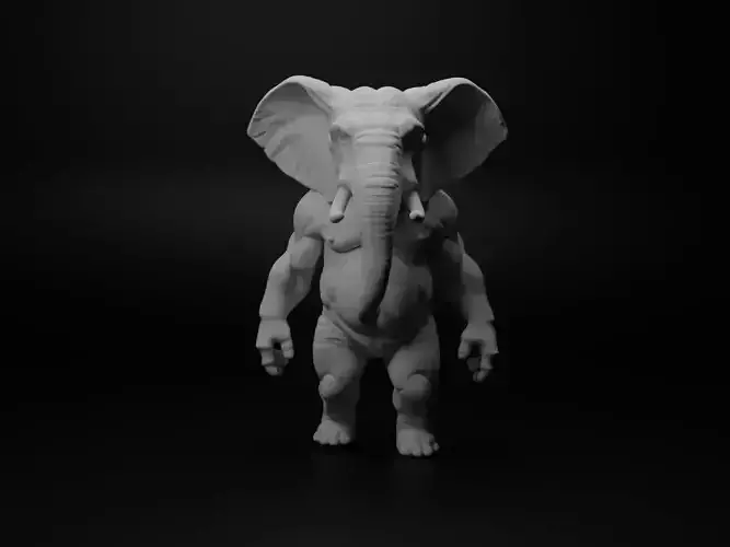 elephant hybrid figure
