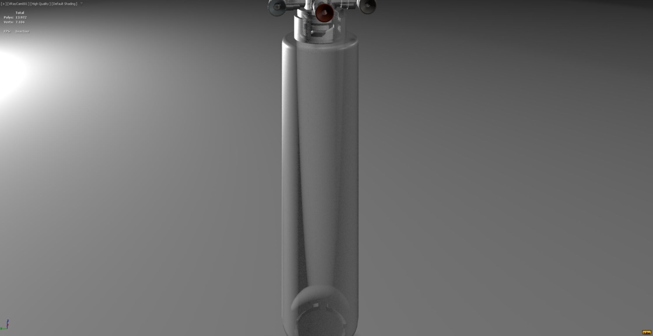 Water Filter tube water purifier 3D model_6