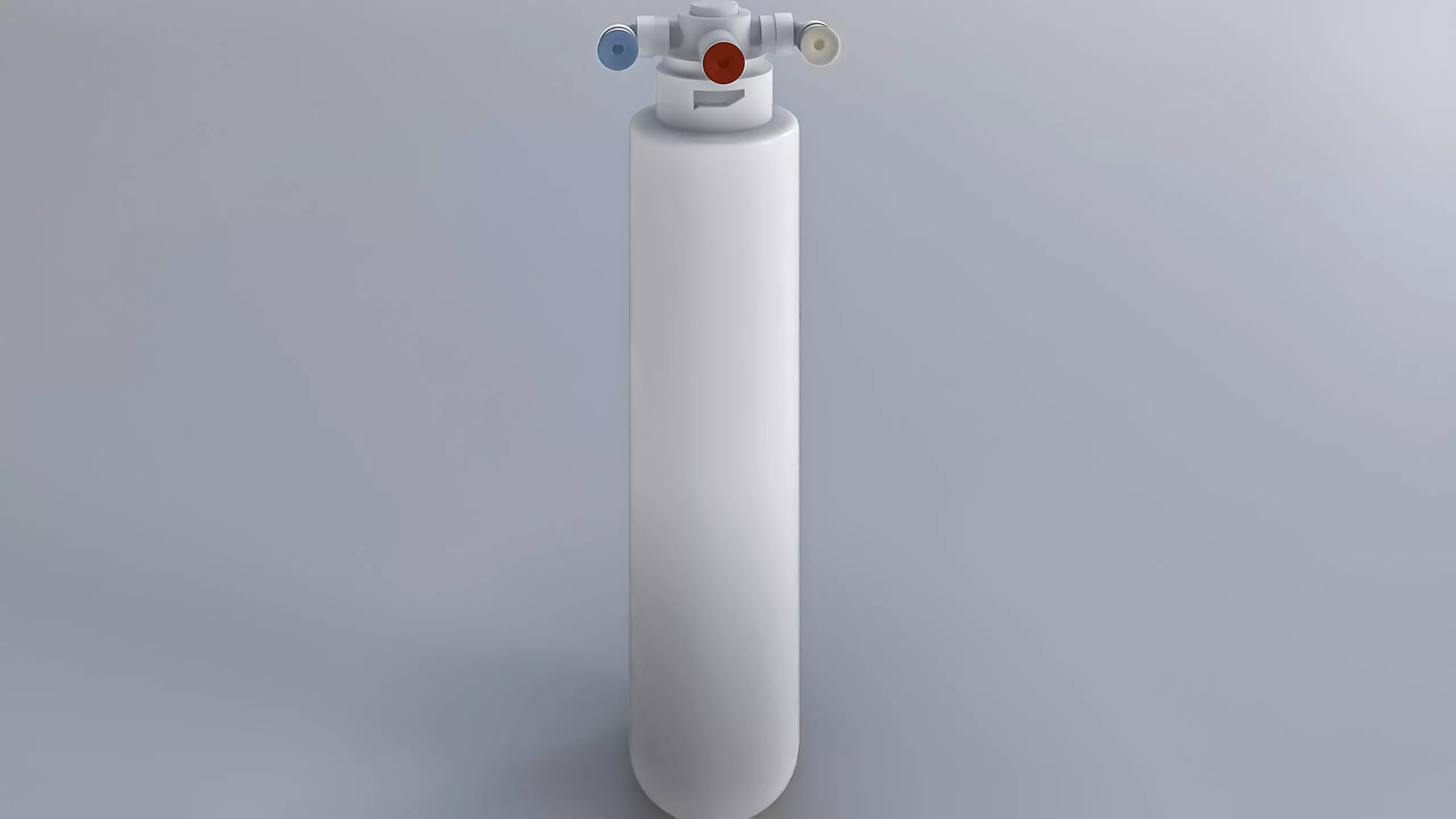 Water Filter tube water purifier 3D model_0