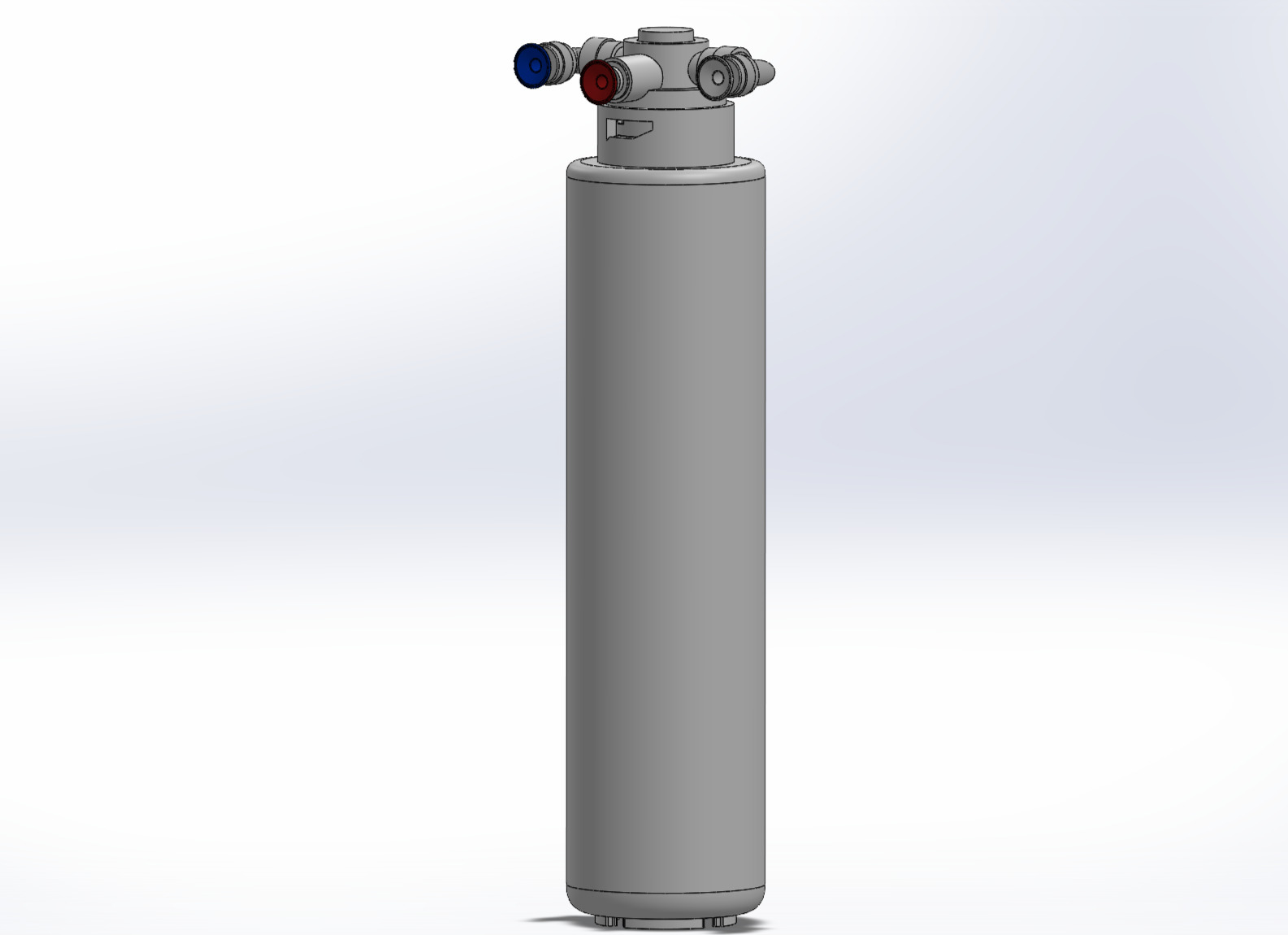 Water Filter tube water purifier 3D model_9