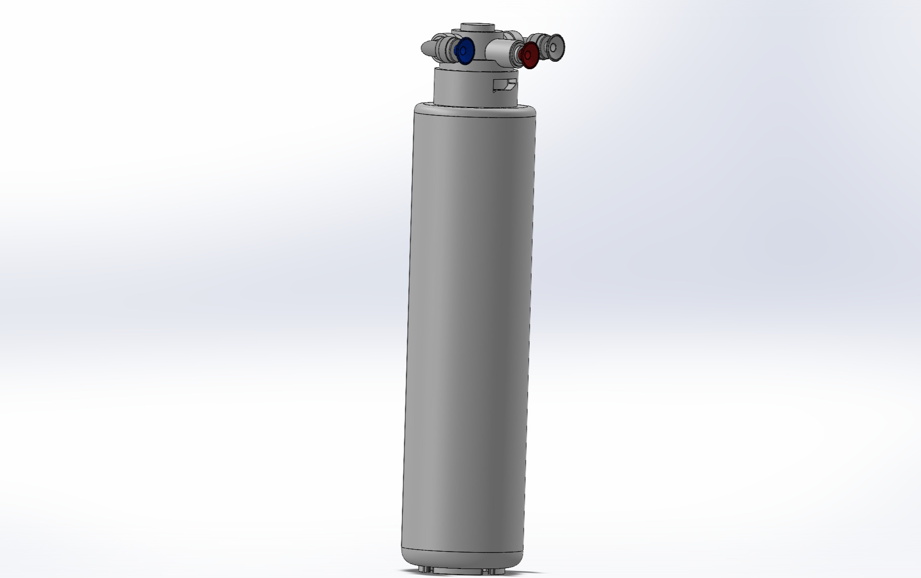 Water Filter tube water purifier 3D model_8