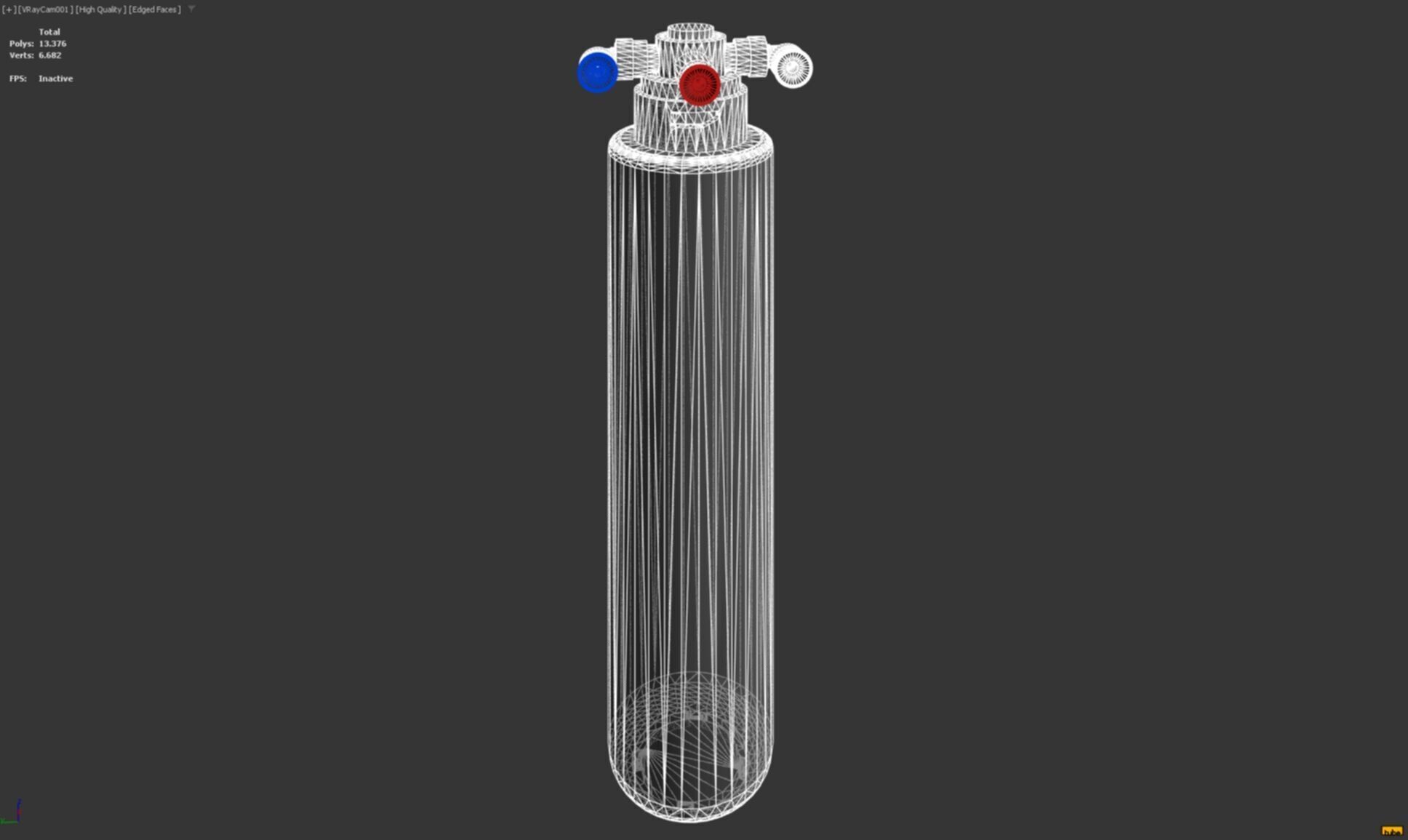 Water Filter tube water purifier 3D model_7