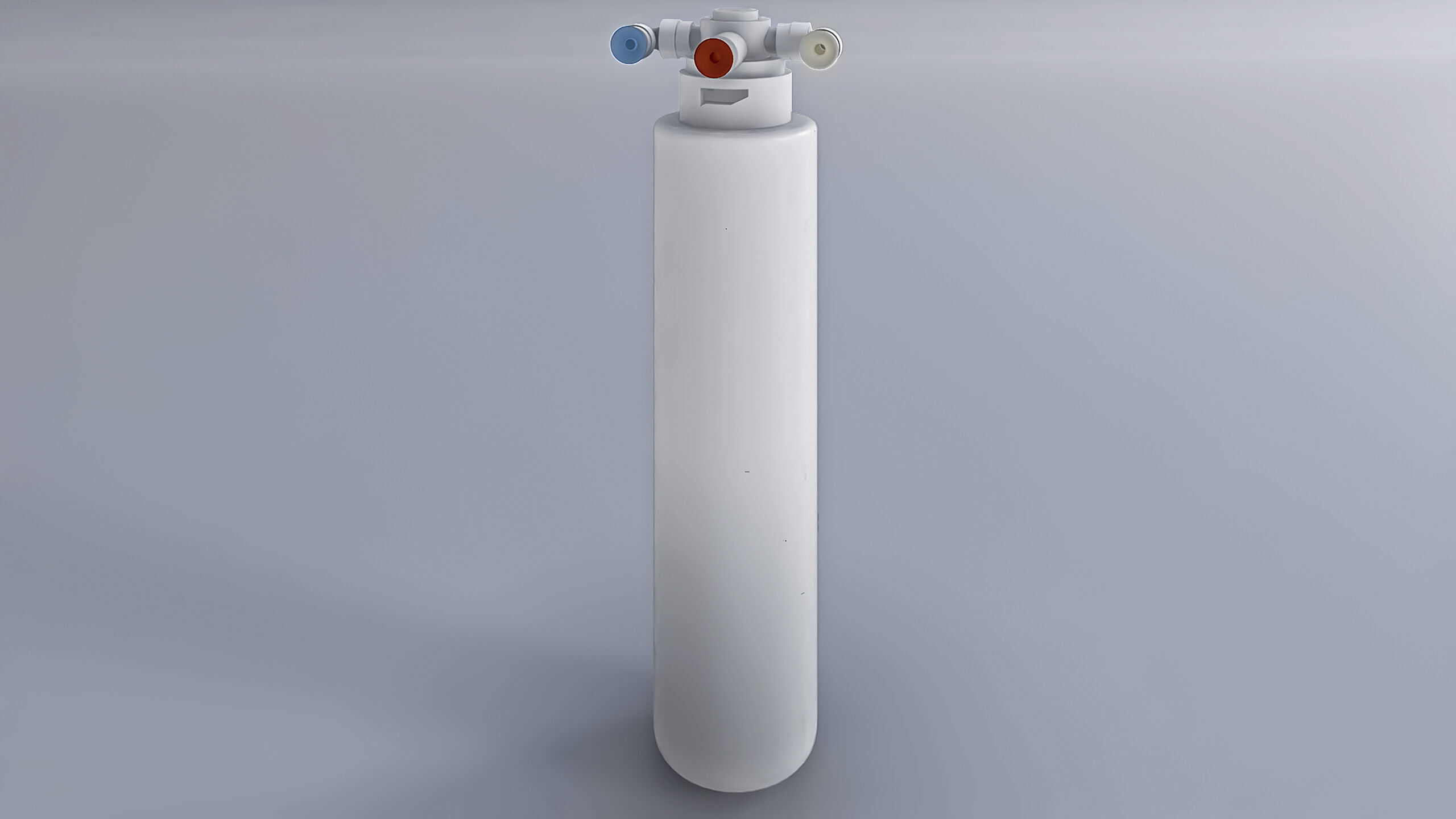 Water Filter tube water purifier 3D model_1