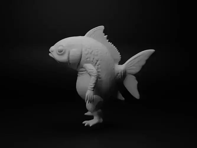 goldfish hybrid figure
