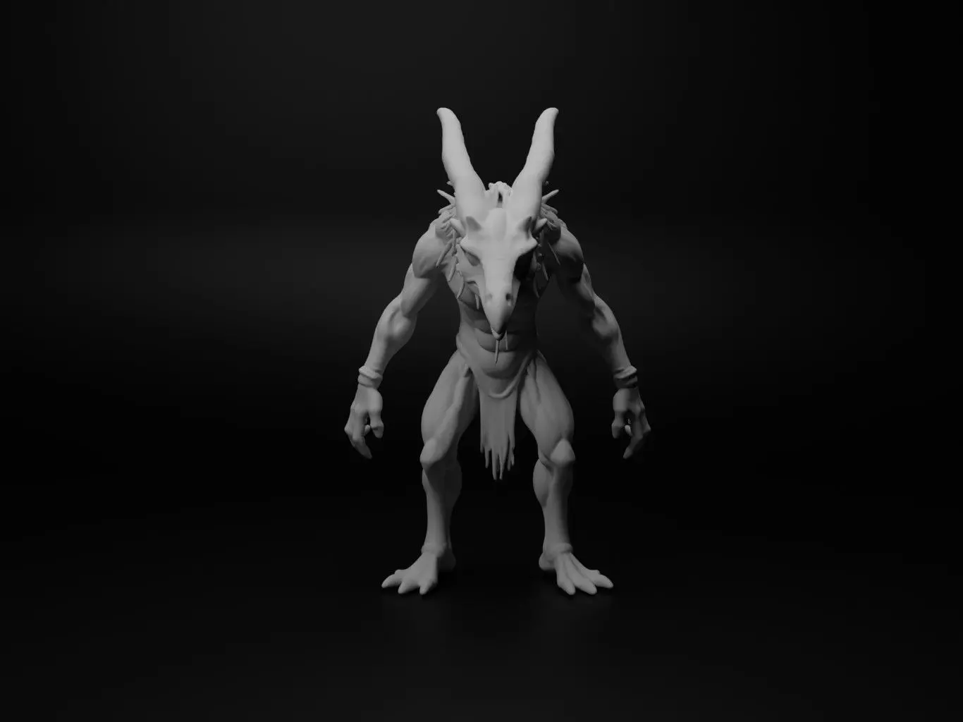 heron hybrid figure 3D print model_0