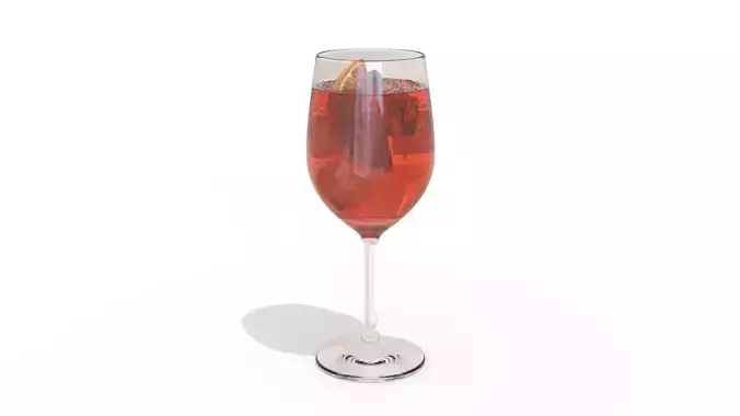 Aperol Spritz Cocktail - with Orange